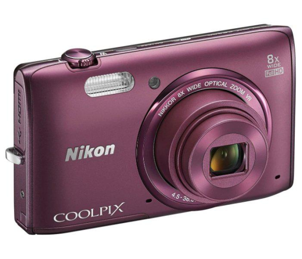 Nikon COOLPIX S5300 FIOLETOWY - 1451036 - zdjęcie 2